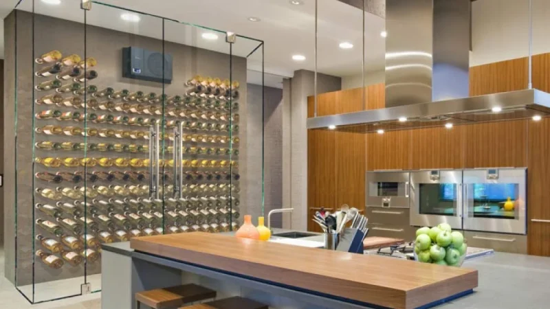 Use Custom Wine Racks to Convert Office Space Into Wine Storage